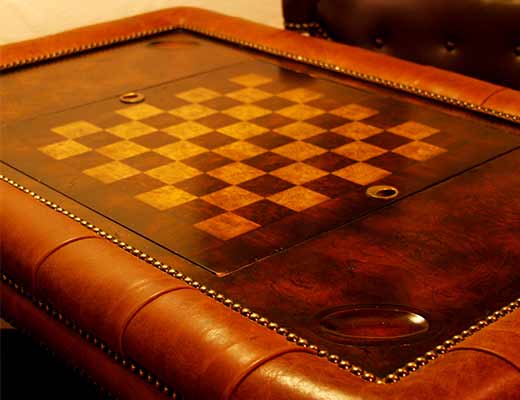 Library Chessboard table
